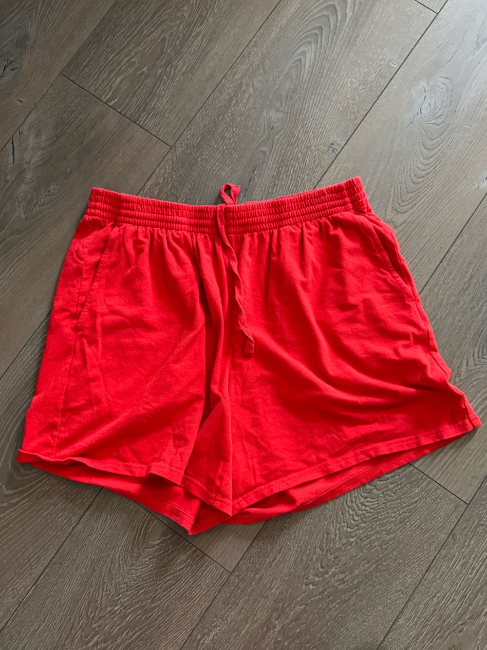 Skims COTTON JERSEY CLASSIC SHORT Medium Ruby